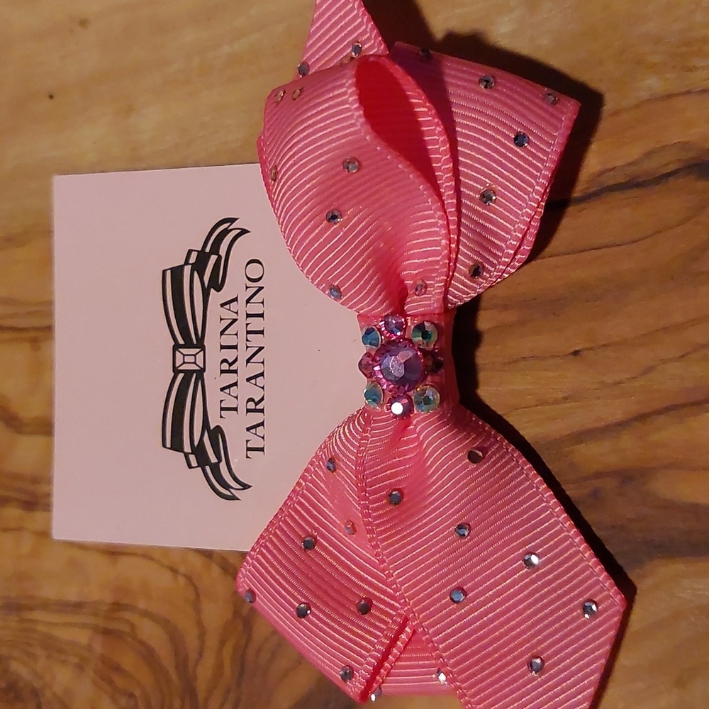 Tarina Tarantino Pink Little Lamb Bow